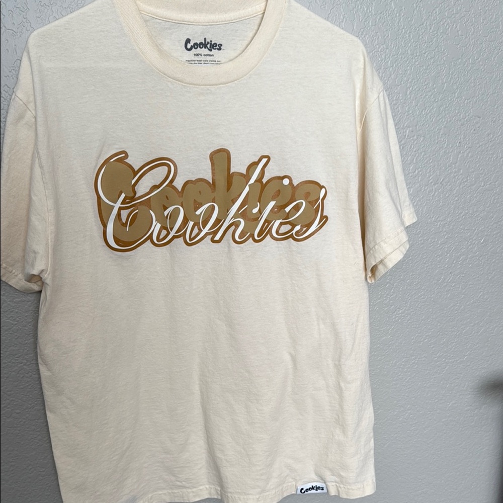 Cream Short Sleeve Tee